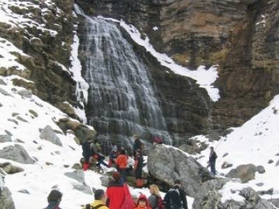 Cascada Cola de Caballo en Ordesa; sendas por madrid;rutas de senderismo comunidad de madrid